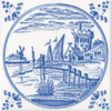 Water Design Dutch Delft Tiles